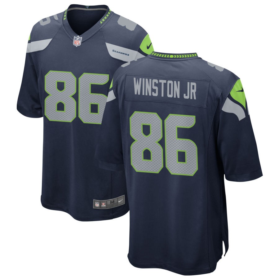 Easop Winston Jr Seattle Seahawks Nike Game Jersey - College Navy(S)