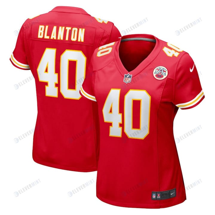 Kendall Blanton Kansas City Chiefs Women's Home Game Player Jersey - Red(S/No)