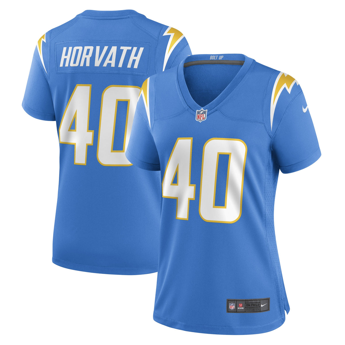 Zander Horvath Los Angeles Chargers Nike Women's Game Player Jersey - Powder Blue(S)