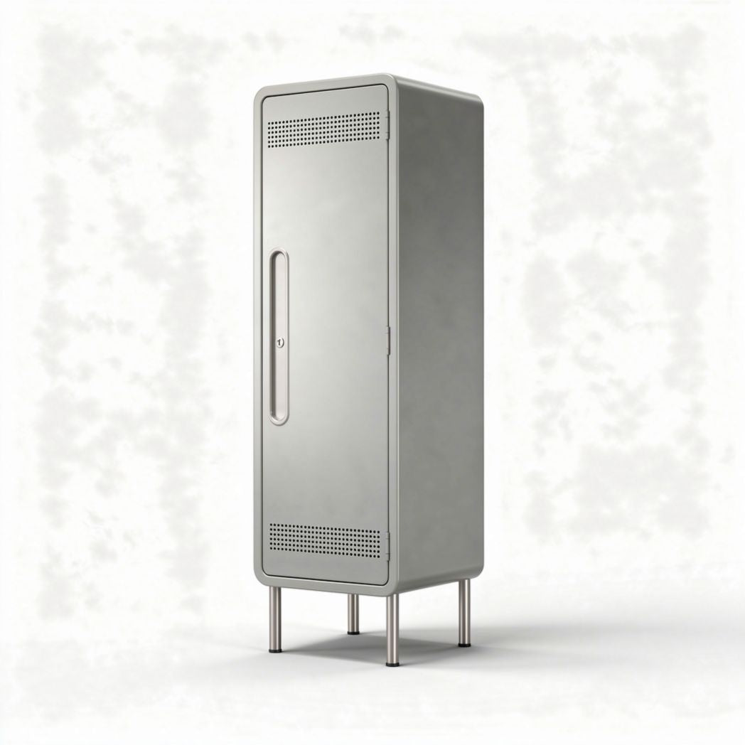 Stainless steel storage cabinet for commercial and home use 30 x 30 x 90cm