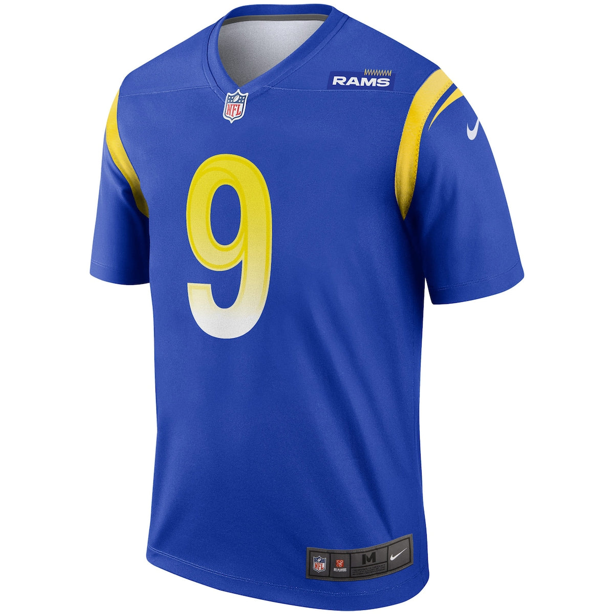 Men's Matthew Stafford Nike Rams Legend Jersey - Blue(S)