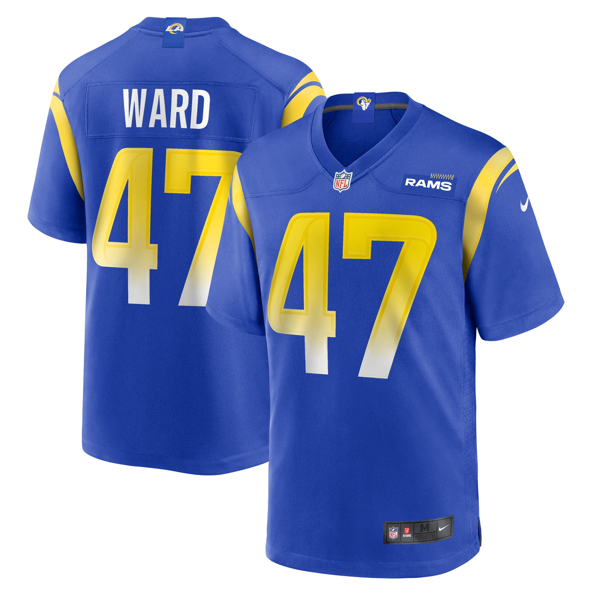 Alex Ward Los Angeles Rams Nike Home Game Jersey - Royal(S)