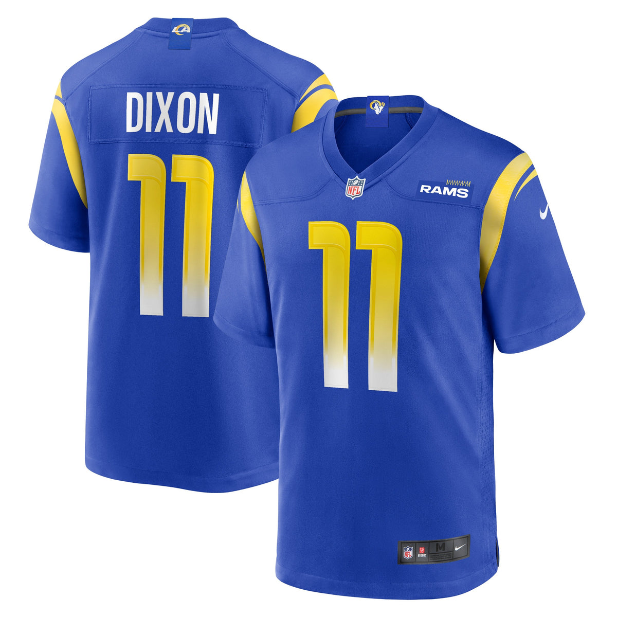 Riley Dixon Los Angeles Rams Nike Game Player Jersey - Royal(S)
