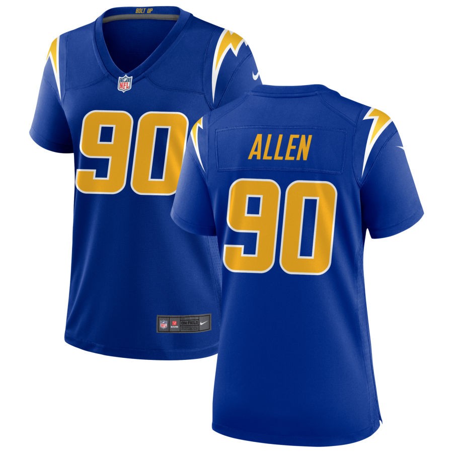 Brevin Allen Los Angeles Chargers Nike Women's Alternate Game Jersey - Royal(S)