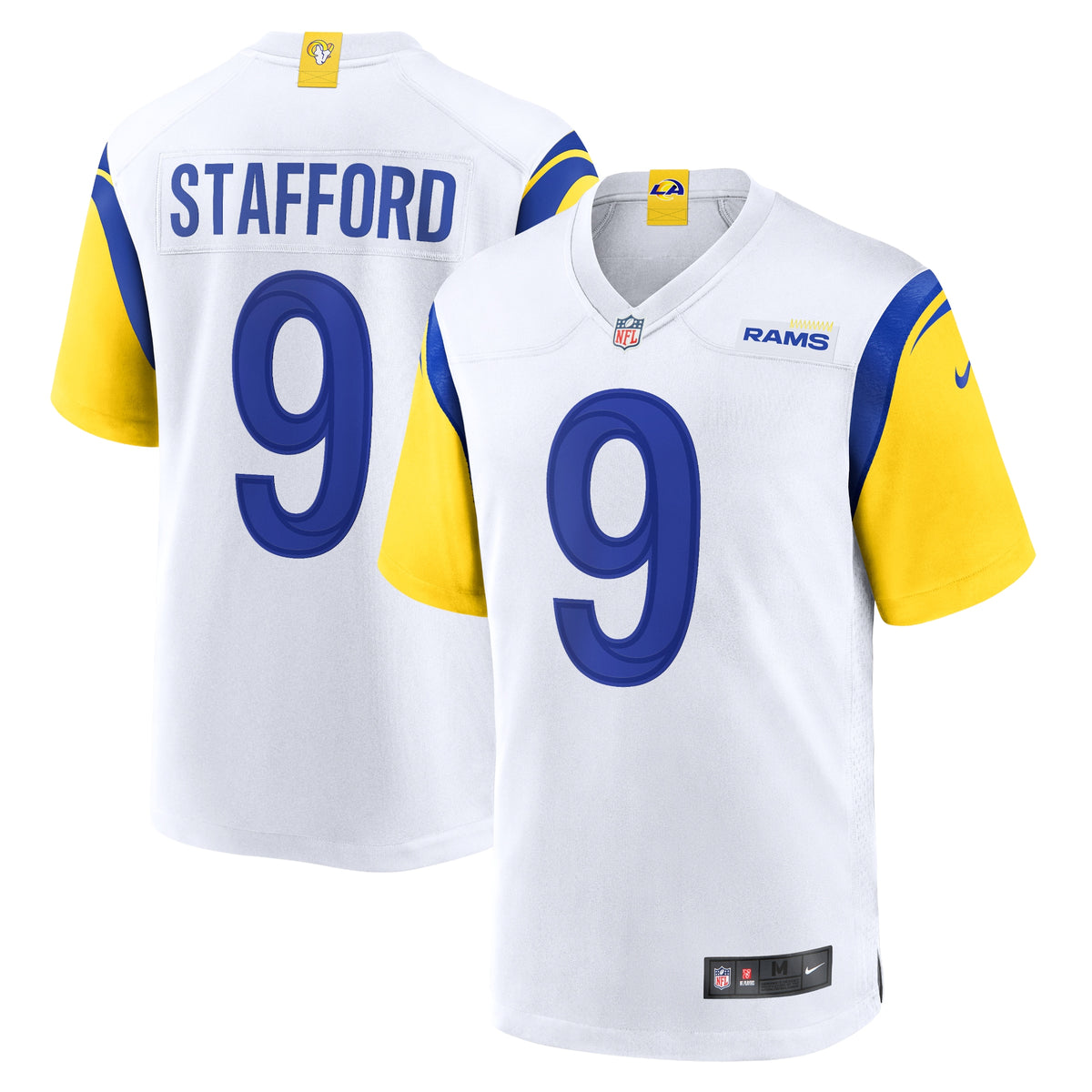 Matthew Stafford Los Angeles Rams Nike Alternate Game Jersey - White(S)