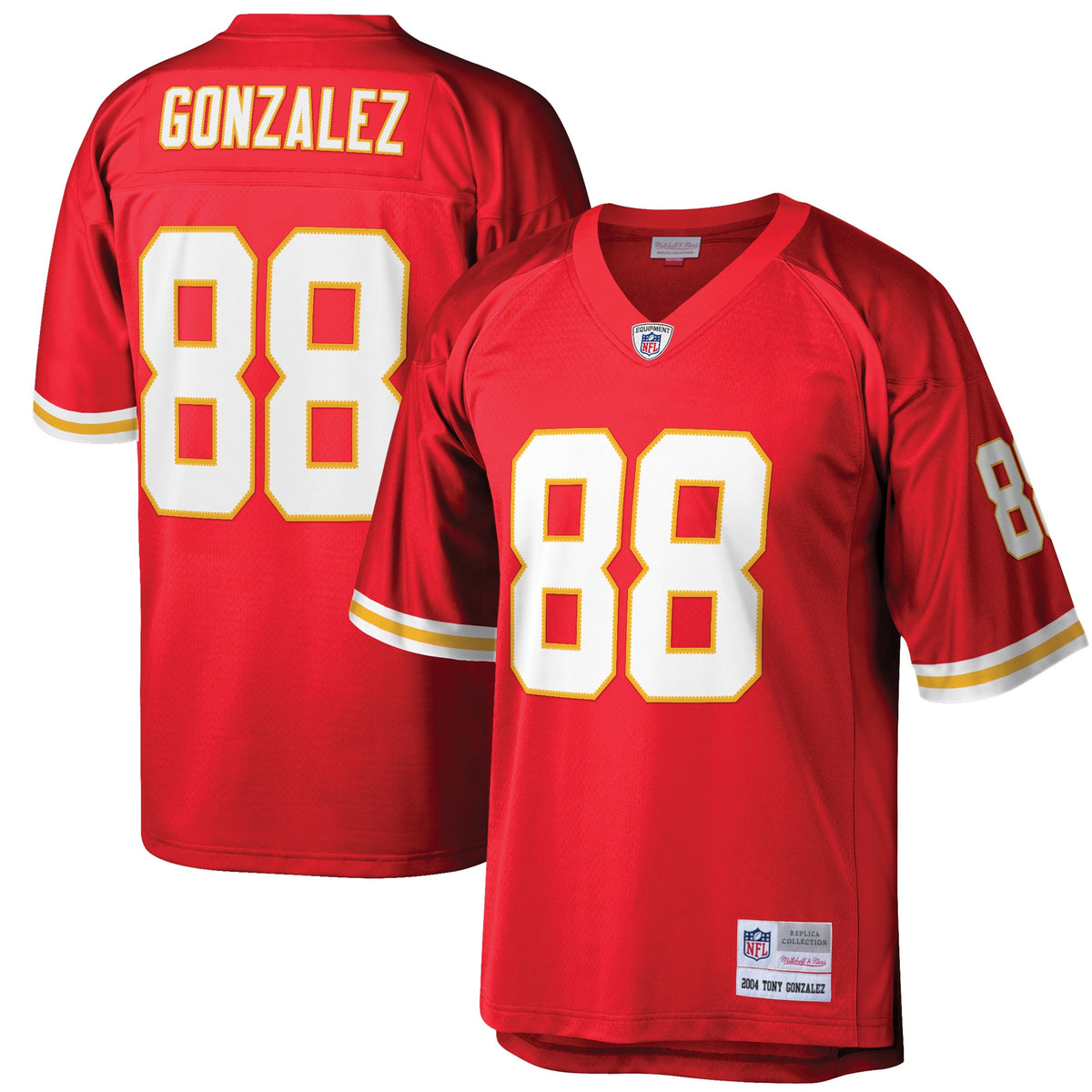 Tony Gonzalez Kansas City Chiefs Mitchell  Ness Retired Player Legacy Replica Jersey - Red(S)