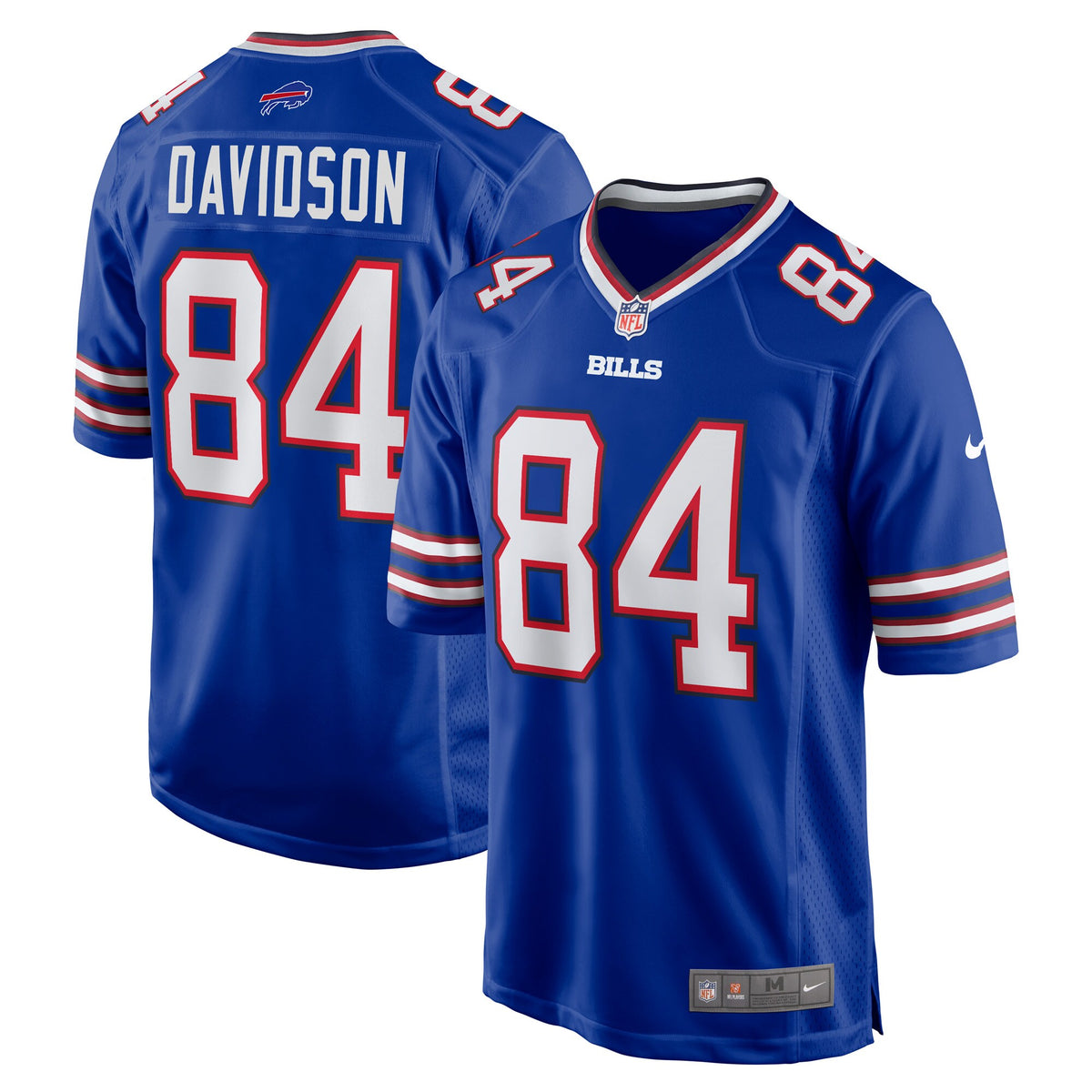 Zach Davidson Buffalo Bills Nike Game Player Jersey - Royal(S)
