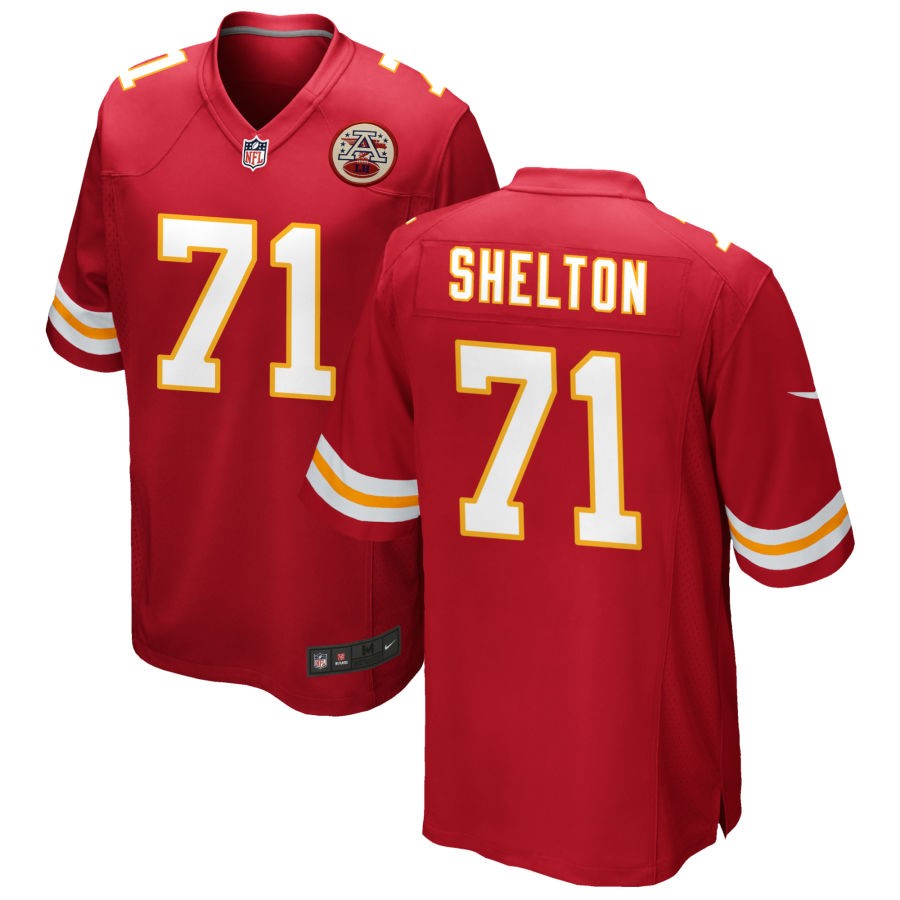 Danny Shelton Kansas City Chiefs Nike Game Jersey - Red(S)