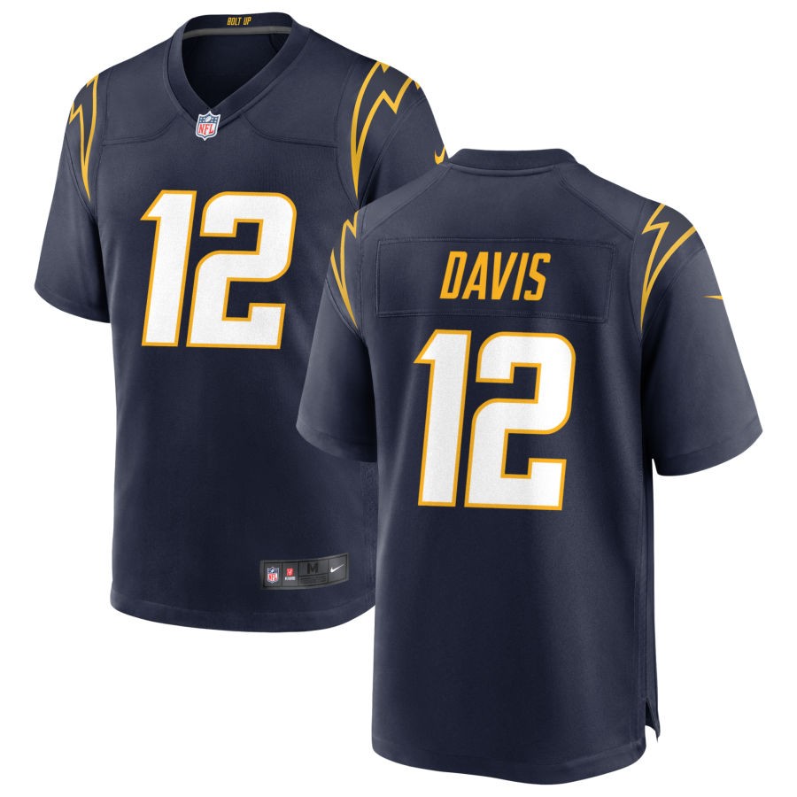 Derius Davis Los Angeles Chargers Nike Alternate Game Jersey - Navy(S)
