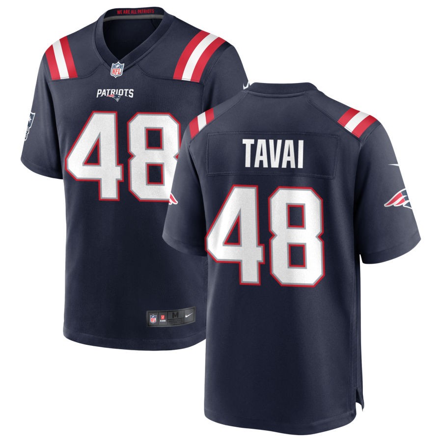 Jahlani Tavai Nike New England Patriots Game Jersey - Navy(S)