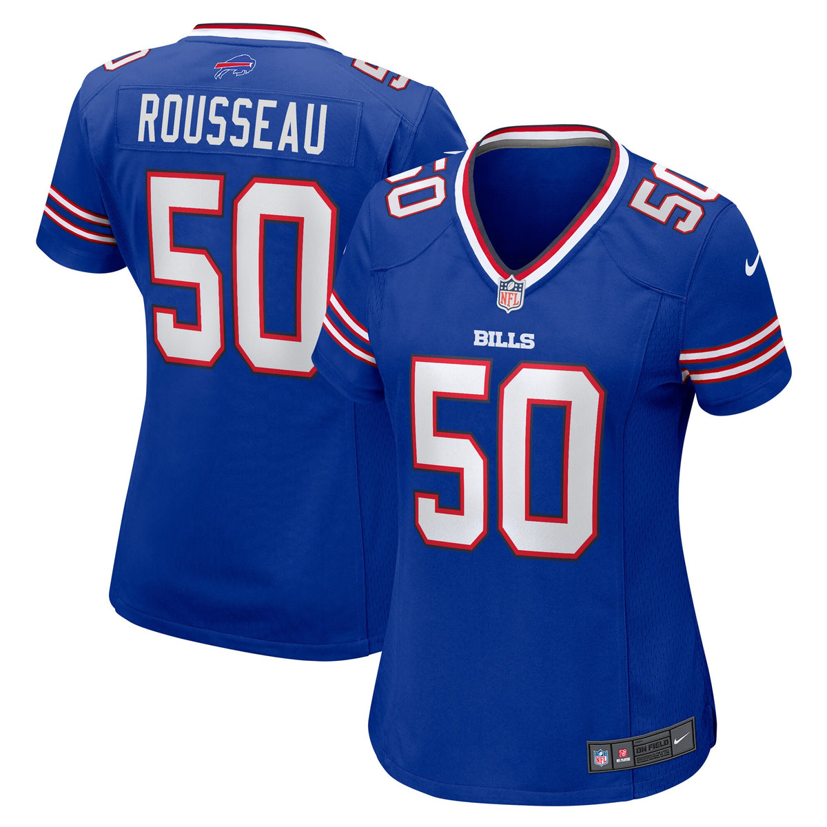 Gregory Rousseau Buffalo Bills Nike Women's Game Jersey - Royal(S)