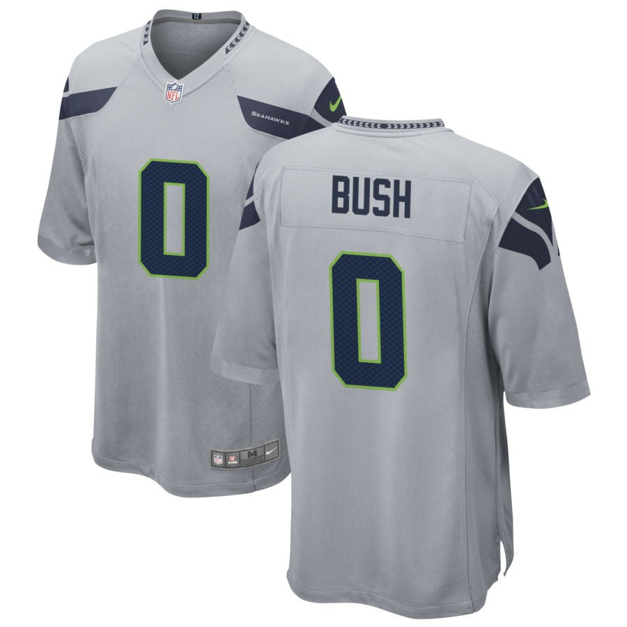 Devin Bush Seattle Seahawks Nike Alternate Game Jersey - Gray(S)