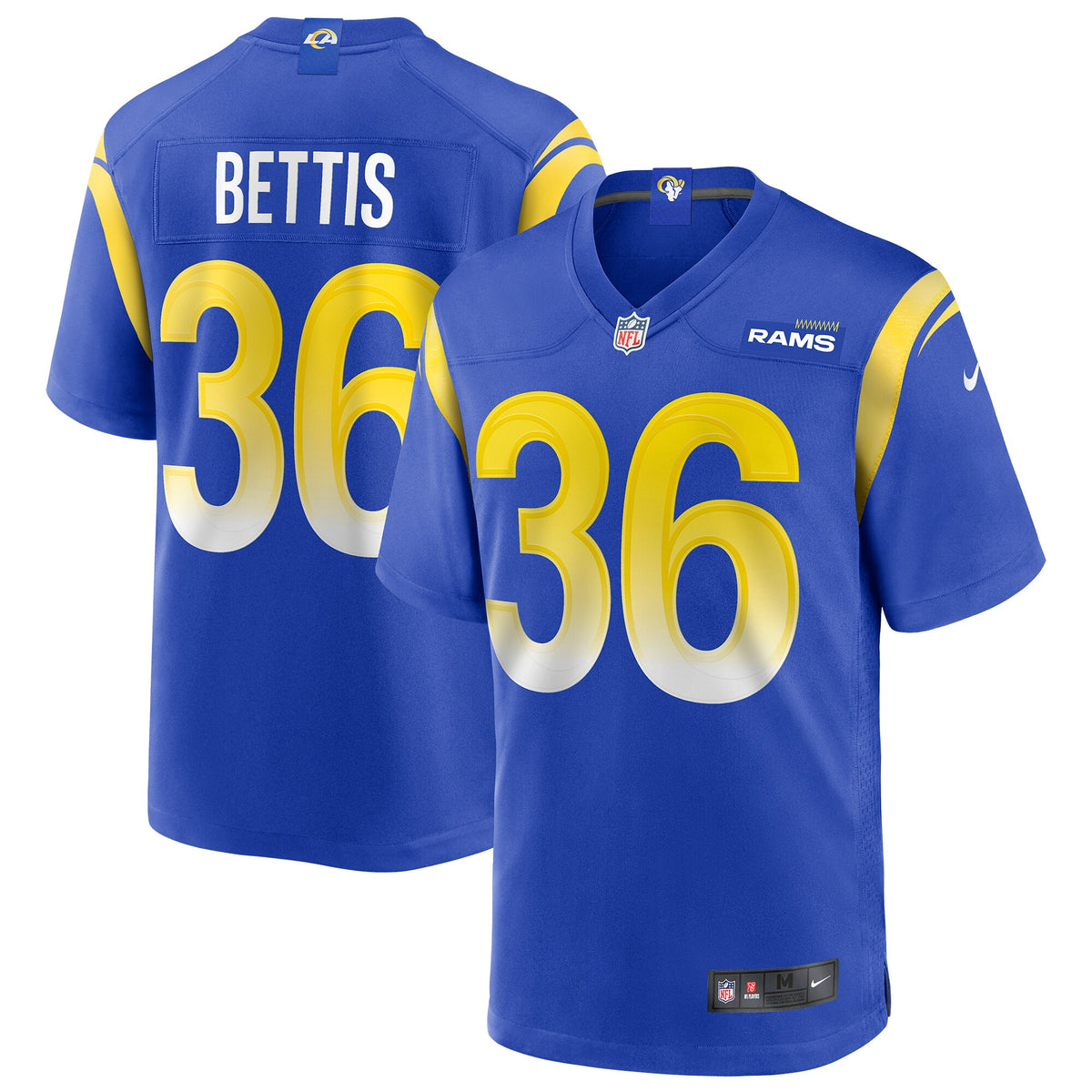 Jerome Bettis Los Angeles Rams Nike Game Retired Player Jersey - Royal(S)