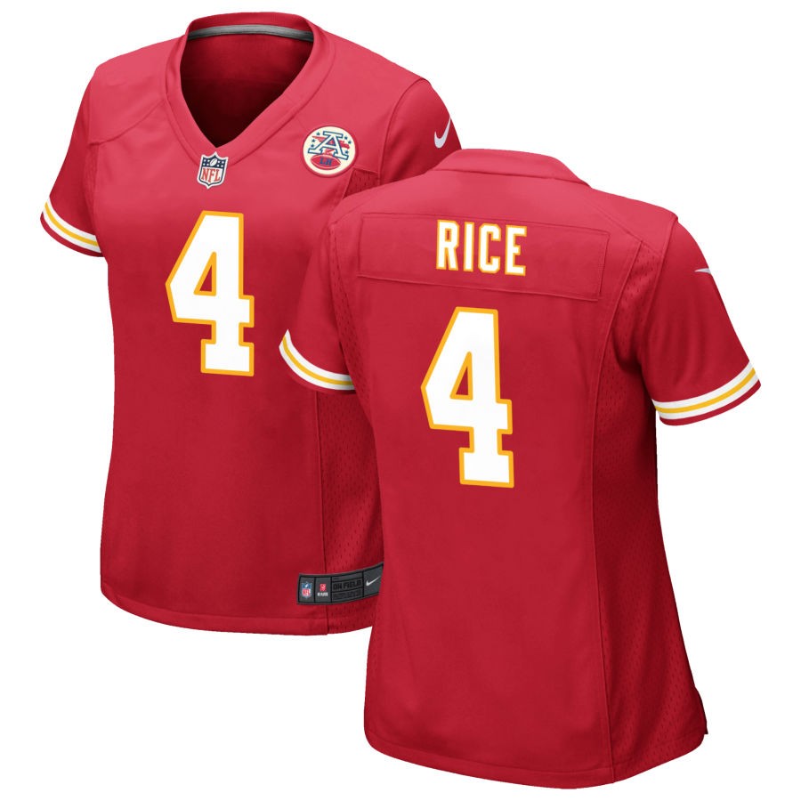 Rashee Rice Kansas City Chiefs Nike Women's Game Jersey - Red(S)
