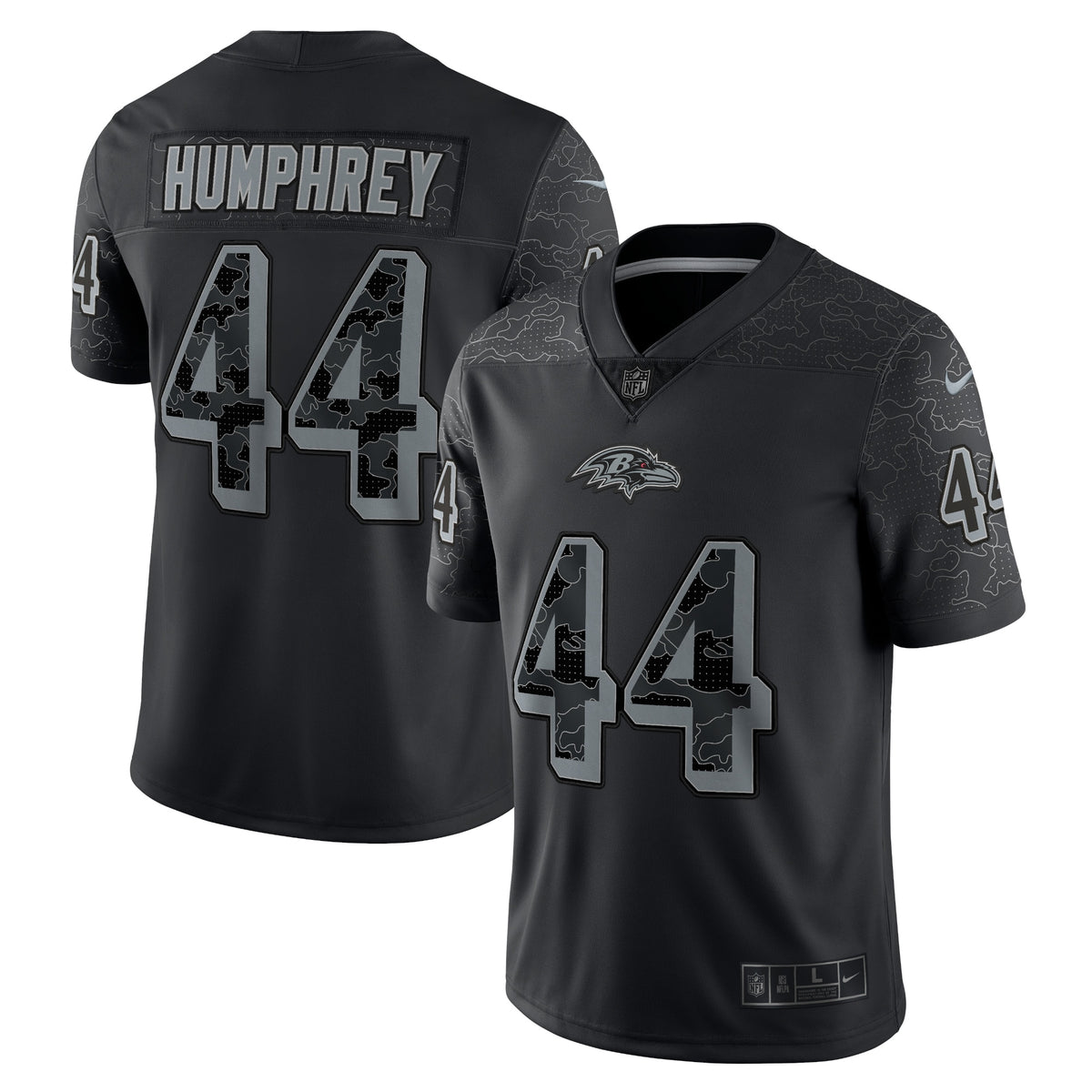 Marlon Humphrey Baltimore Ravens Nike RFLCTV Limited Jersey - Black(S)
