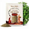 Heirloom Herb Garden Kit: Basil, Cilantro, Parsley, Oregano - USA Made