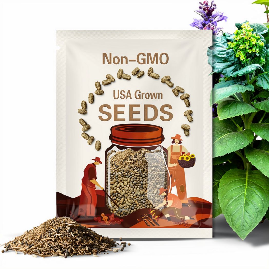 Organic Hopi Tobacco Seeds, 100+ Seeds, Medicinal Herbs, Heirloom Seeds, Non GMO, Plant, USA Grown