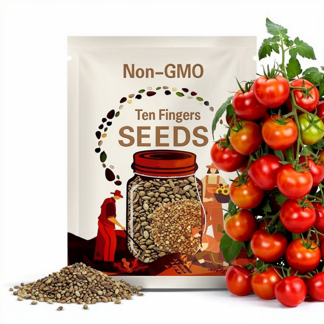 Ten Fingers of Naples Tomato Seeds NJ USA Grower Heirloom Organic check my store for the largest selection.