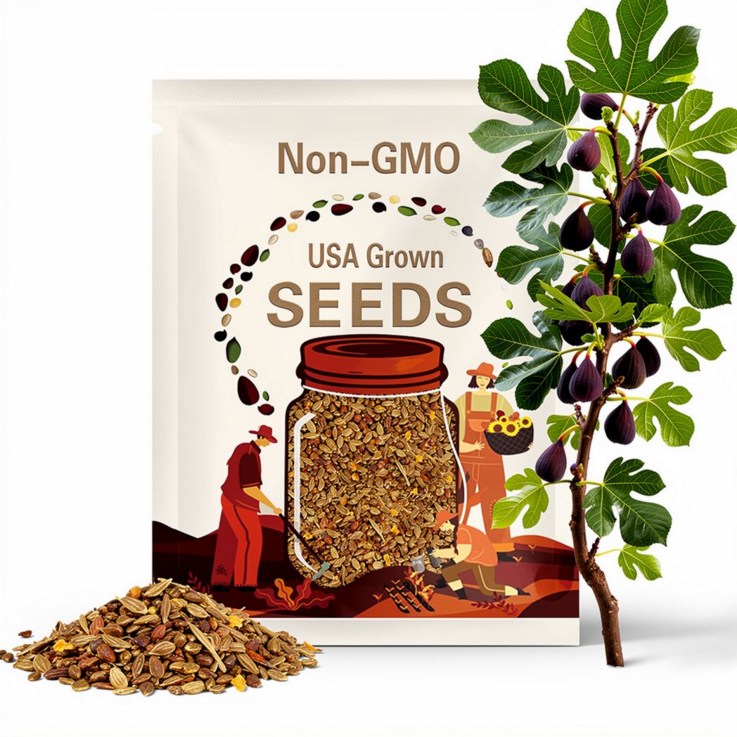 100 Olympian Fig Tree Seeds: Cold Hardy Ficus Carica