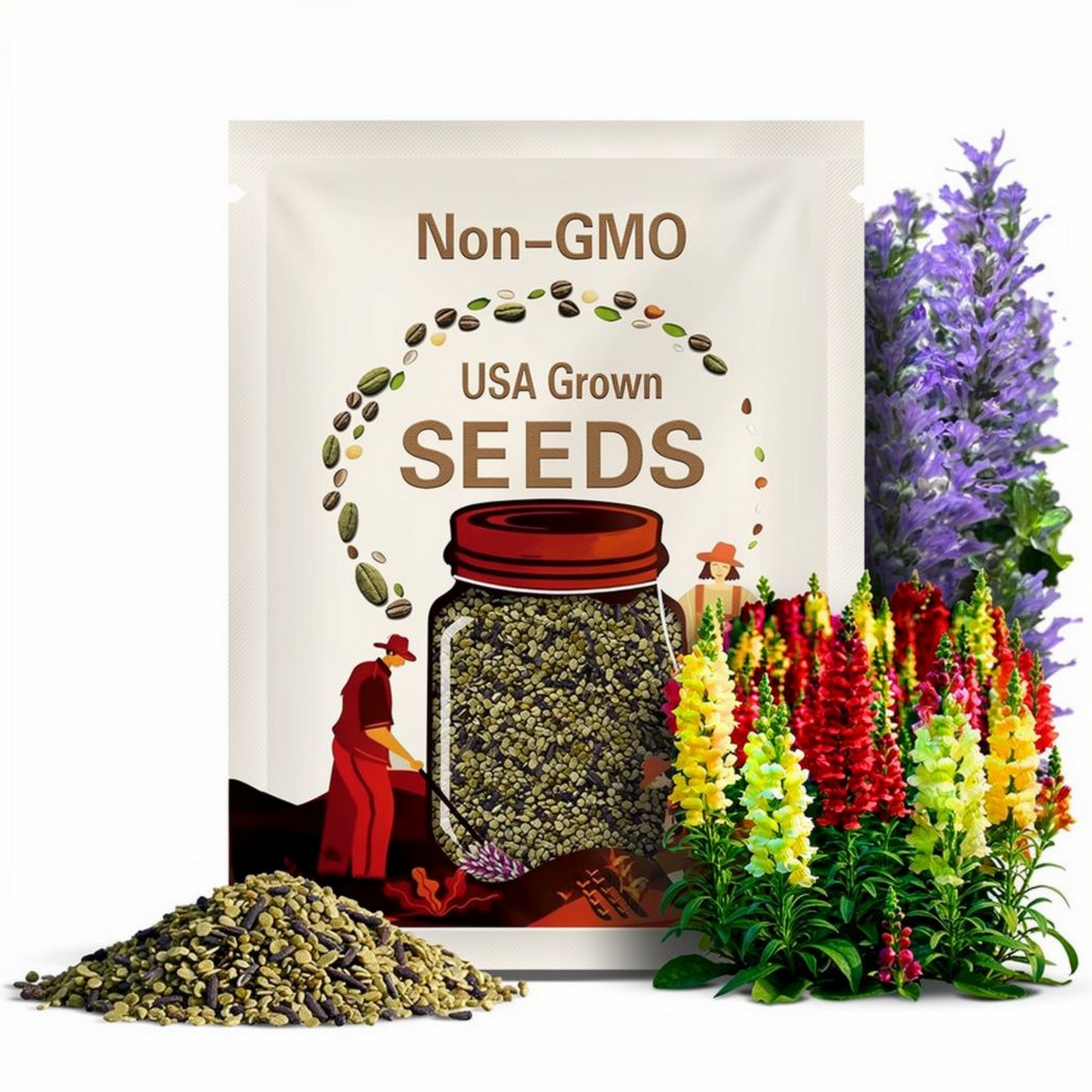 Mix Snapdragon Rainbow 6000 Flower Seeds