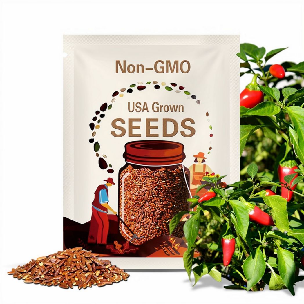 Fresno Chili Pepper Seeds. 10 Non GMO Seeds. Heirloom. Heavy Producer.