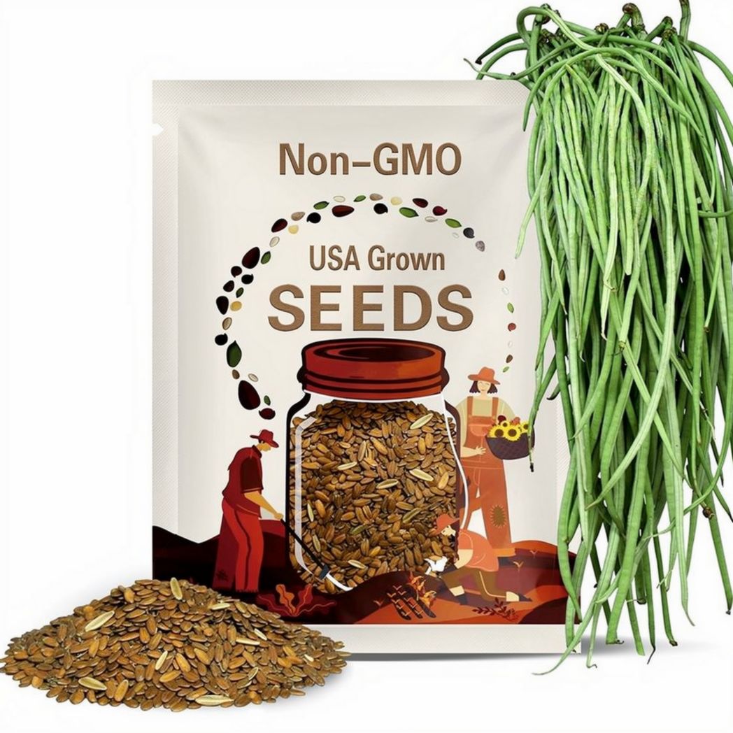Oriental Yard Long Pole Bean Seeds