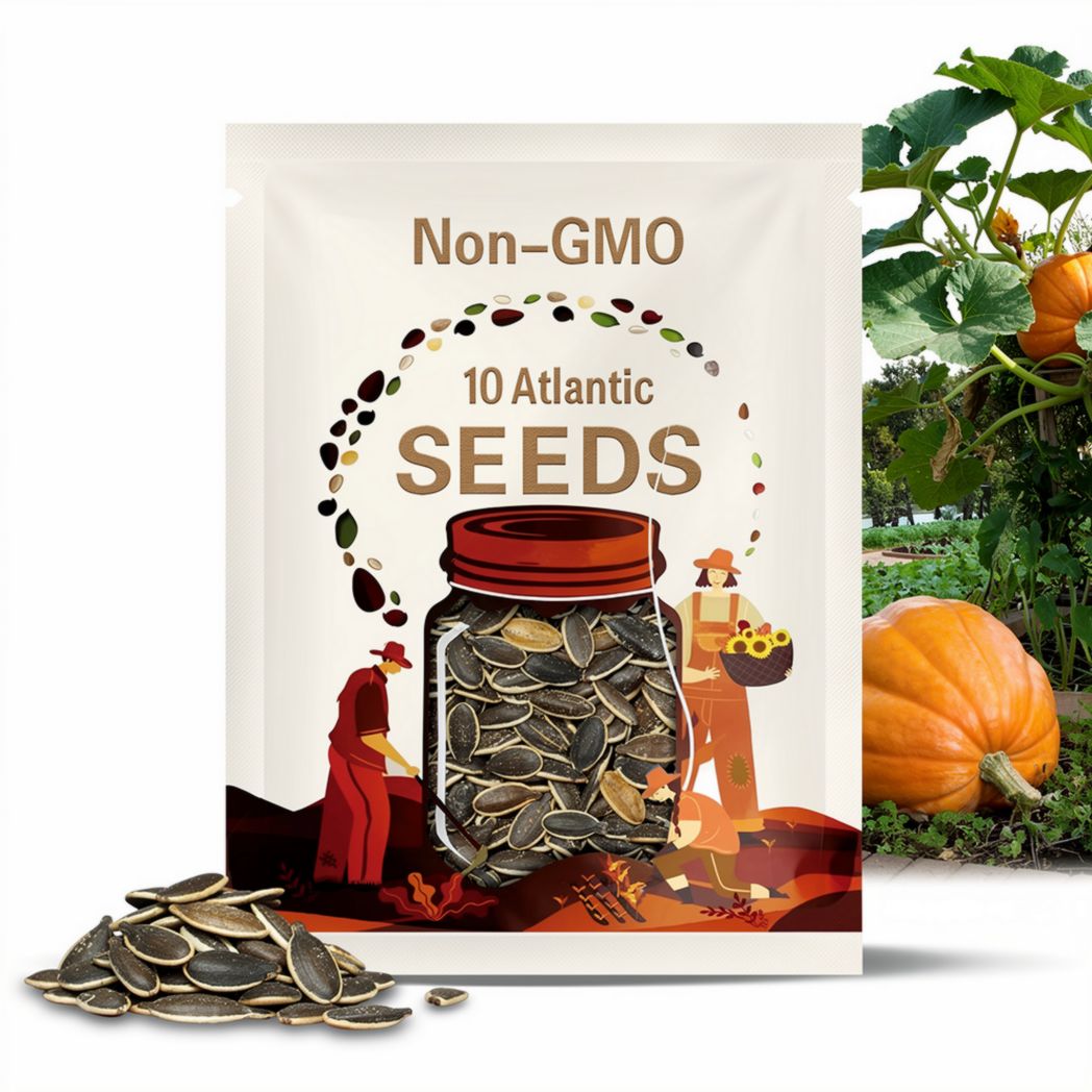 10 Atlantic Giant Pumpkin Seeds. Ships free