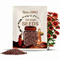 20 Crimson Gold Chinese House Seeds Red Gold Summer Flowers
