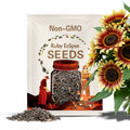 13+ Seeds| Ruby Eclipse Sunflowers Seeds - Cold Resistant - Clumping - Edible - Drought Resistant - Bloom in Summer to Early Fall #E002
