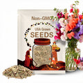 Sweet Pea, Royal Family Flower Seed Mix - Heirloom Seeds, Flower Seeds, Vining Flowers, Pollinator Garden, Open Pollinated, Non-GMO