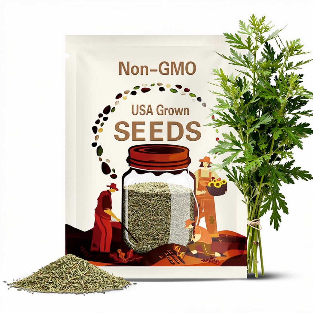 Mugwort Organic Medicinal Herb Seeds, Artemisia Vulgaris, Heirloom, Non-GMO