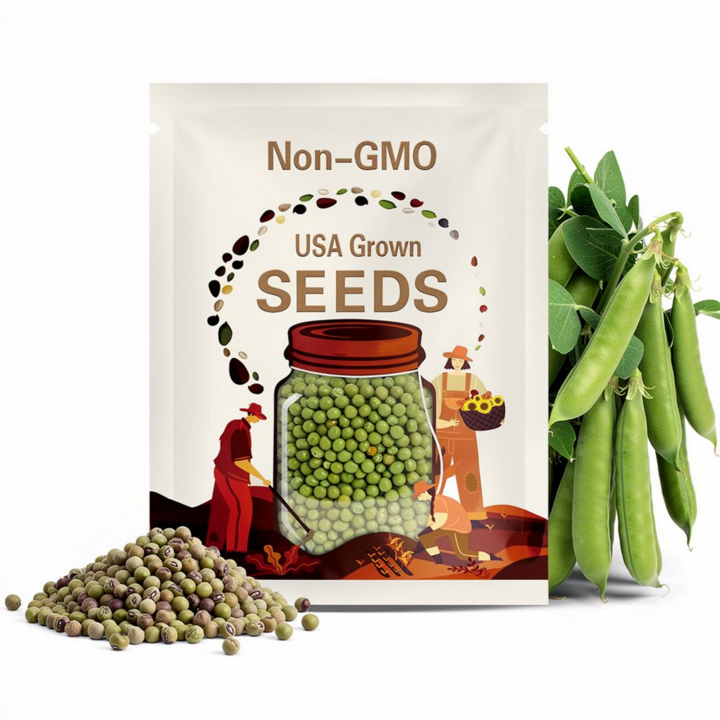 40 seeds- Sugar Daddy Snap Pea Non GMO seeds