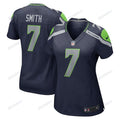 Geno Smith 7 Seattle Seahawks Women Jersey - Navy(S/No)