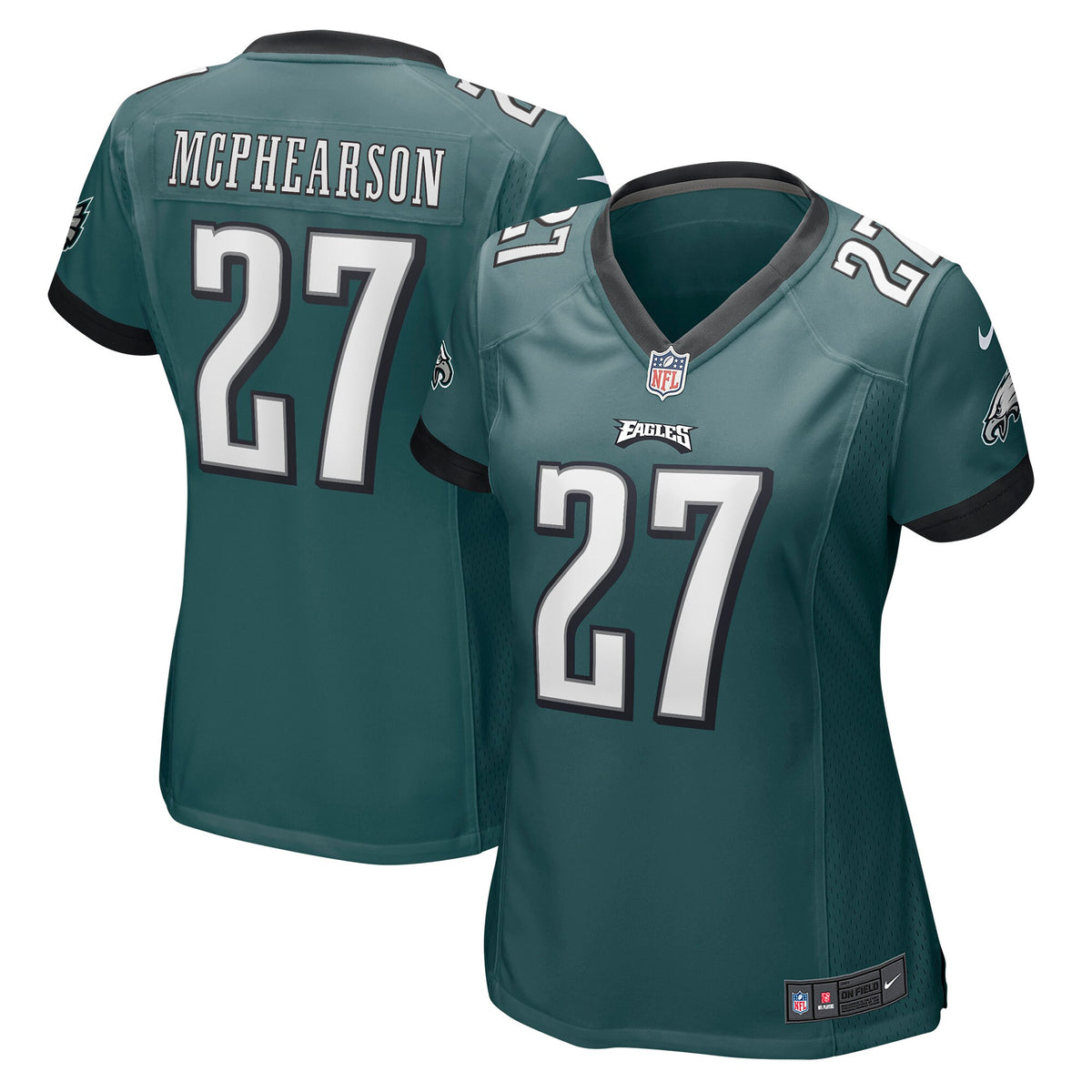 Zech McPhearson Philadelphia Eagles Nike Women's Game Jersey - Midnight Green(S)
