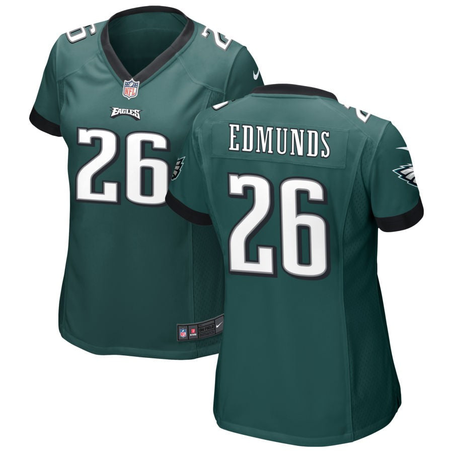 Terrell Edmunds Philadelphia Eagles Nike Women's Game Jersey - Midnight Green(S)