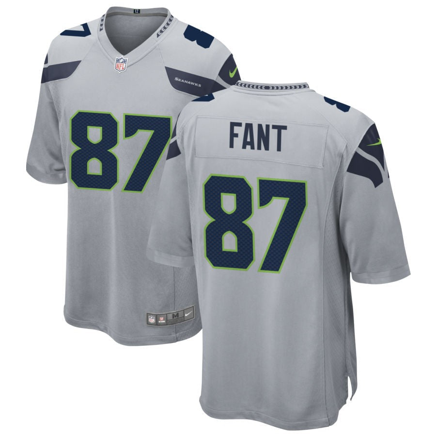Noah Fant Seattle Seahawks Nike Alternate Game Jersey - Gray(S)