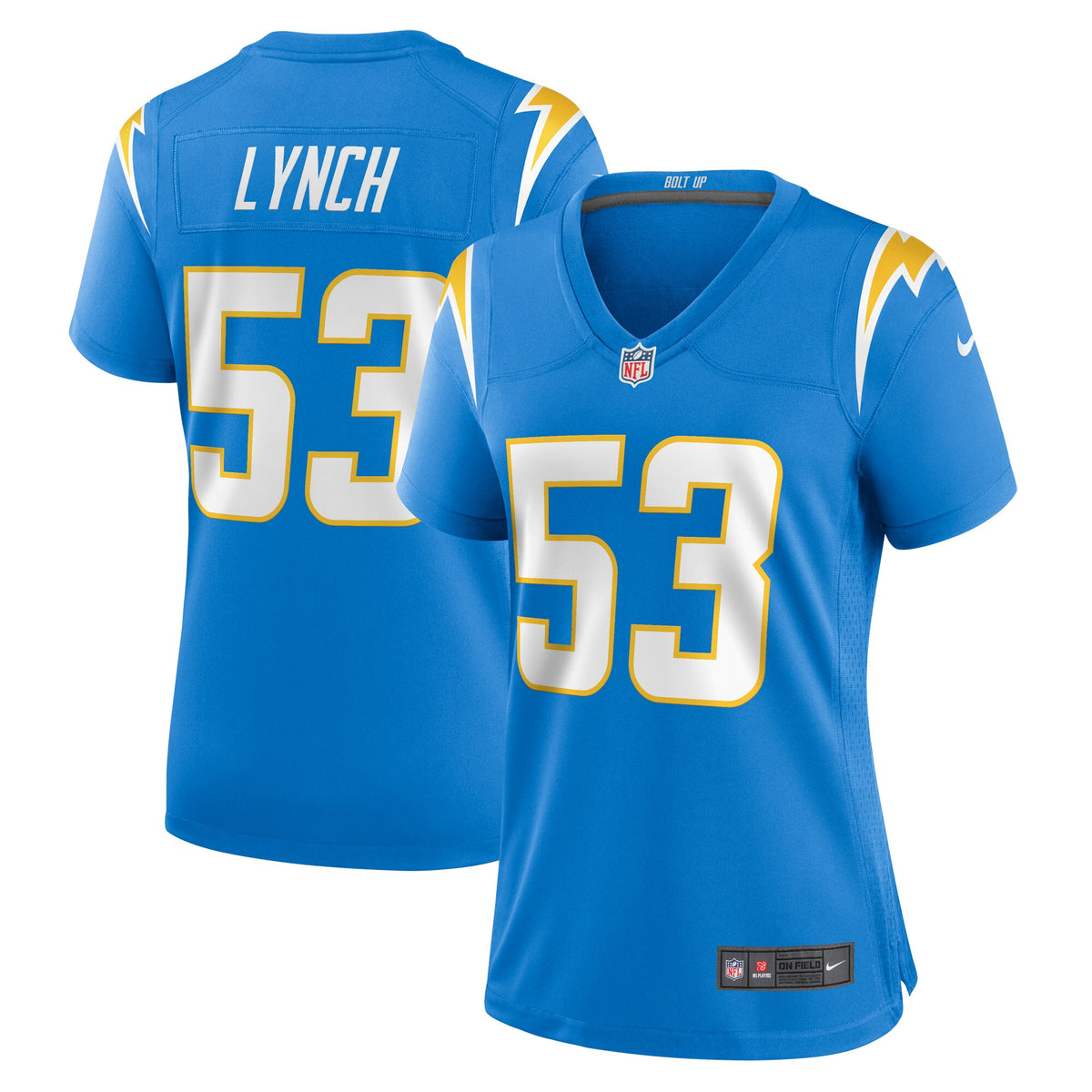 Blake Lynch Los Angeles Chargers Nike Women's  Game Jersey - Powder Blue(S)