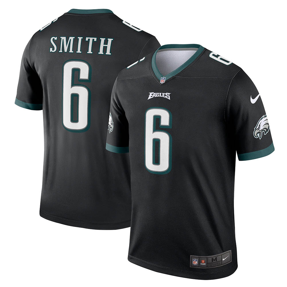 Men's Philadelphia Eagles DeVonta Smith Legend Jersey Black(S/Black)
