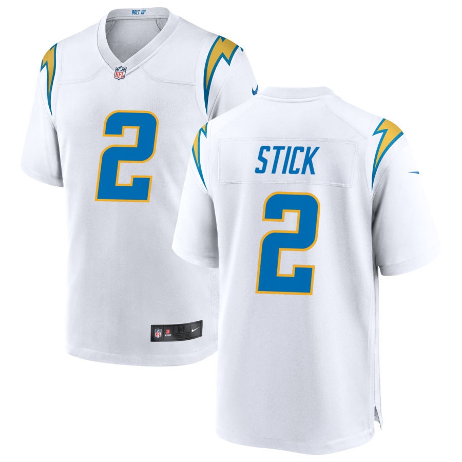 Easton Stick Los Angeles Chargers Nike Game Jersey - White(S)
