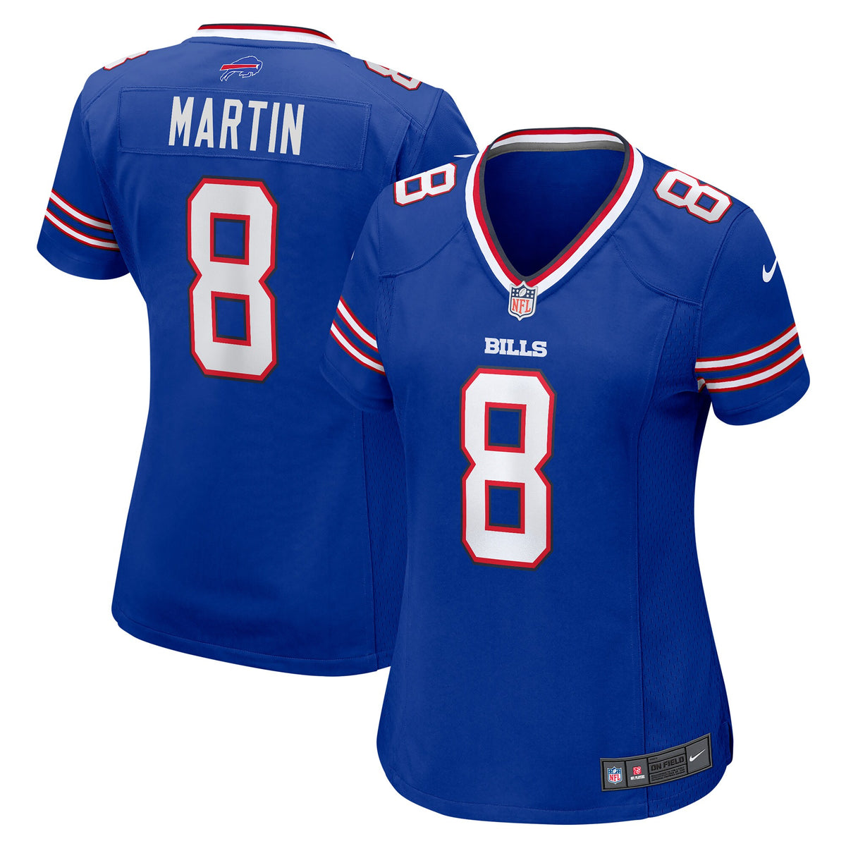 Sam Martin Buffalo Bills Nike Women's Game Player Jersey - Royal(S)
