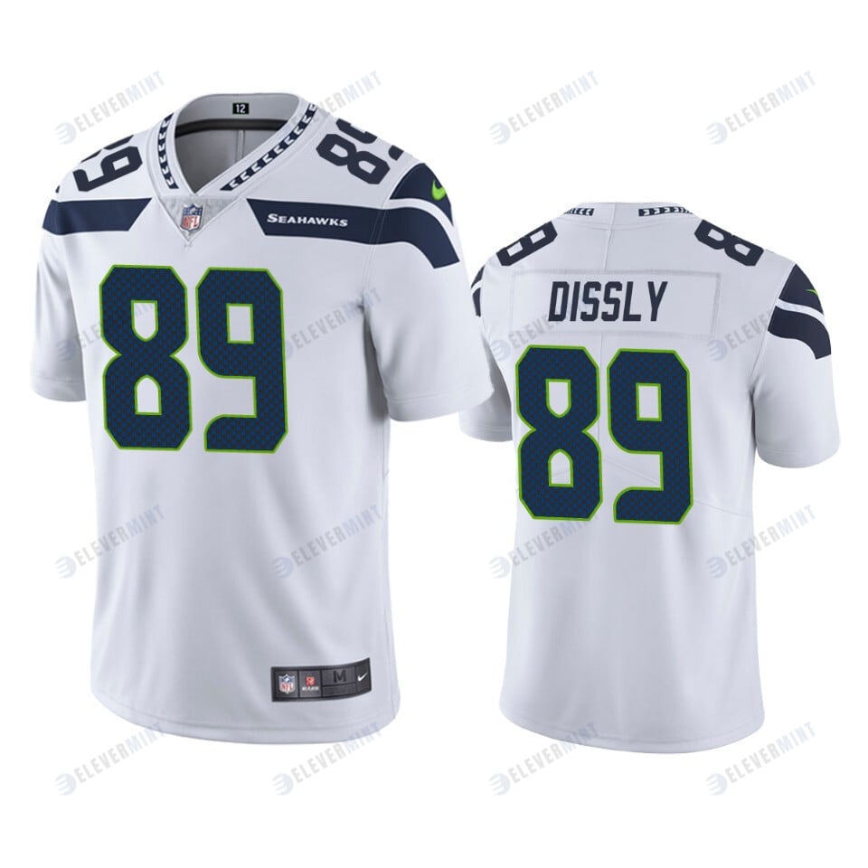 Will Dissly 89 Seattle Seahawks White Vapor Limited Jersey(S/No)