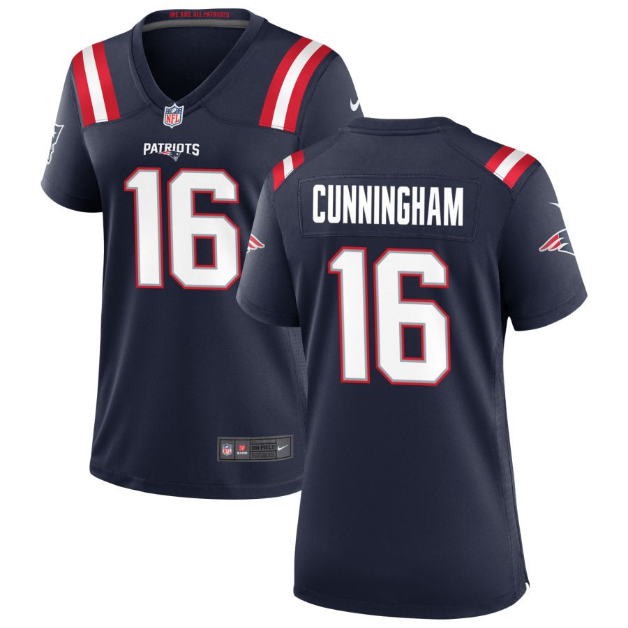 Malik Cunningham New England Patriots Nike Women's Game Jersey - Navy(S)