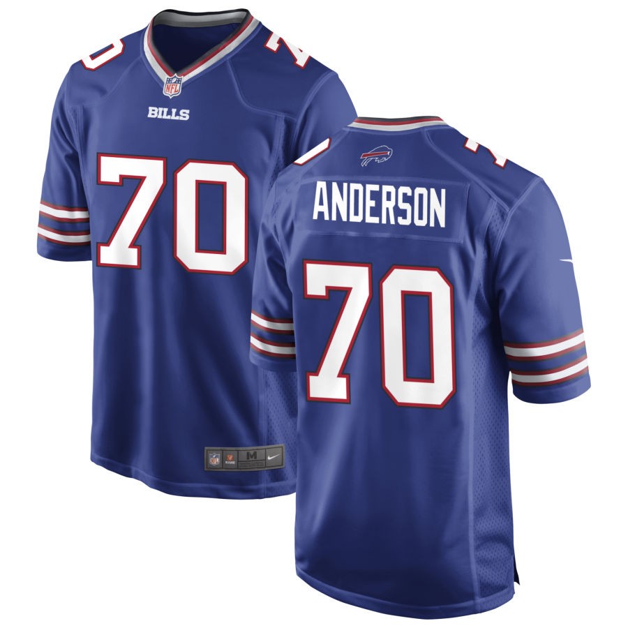 Alec Anderson Buffalo Bills Nike Game Jersey - Royal(S)